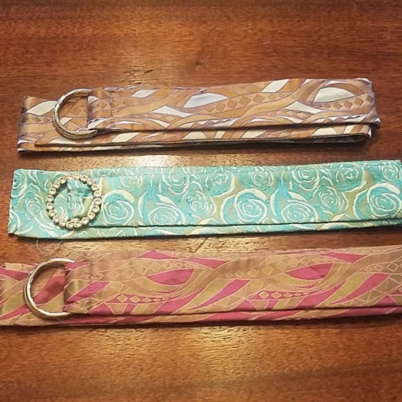 Talbots one-size-fits-all silk belts. - Picture 1 of 1